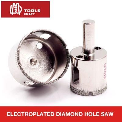 Electroplated Diamond Drill Bit Hole Saw Drilling Ceramic Porcelain Tiles Glass Granite Quartz