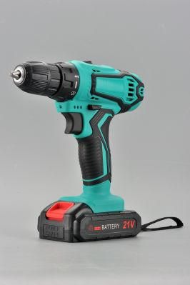 Handheld Power Tools 21V Li-ion Cordless Drill 2022 New Model 2PCS Battery