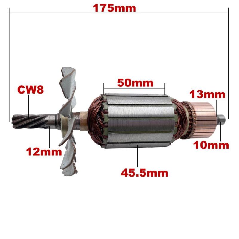 AC220V-240V Armature Rotor Anchor Replacement for Hitachi Chain Saw