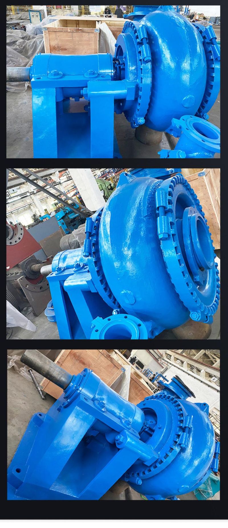 Efficient Strong Power Heavy Duty Horizontal Centrifugal Anti Abrasive Centrifugal Slurry Pump