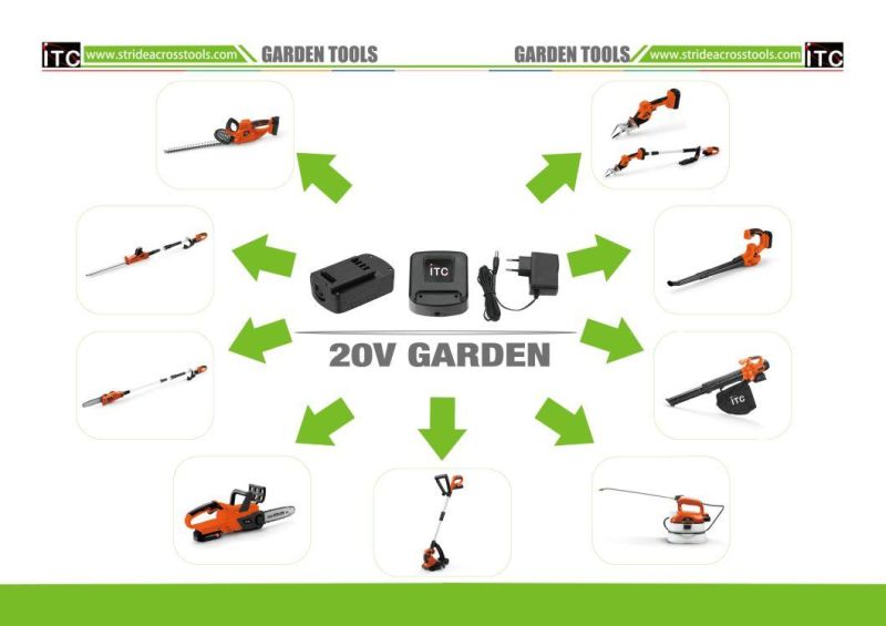 20V Powerful Lithium Battery Cordless Garden Saw