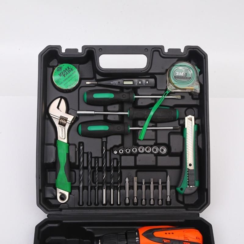 Multi- Function Cordless Drill Set with Drilling Machine Li-ion Battery