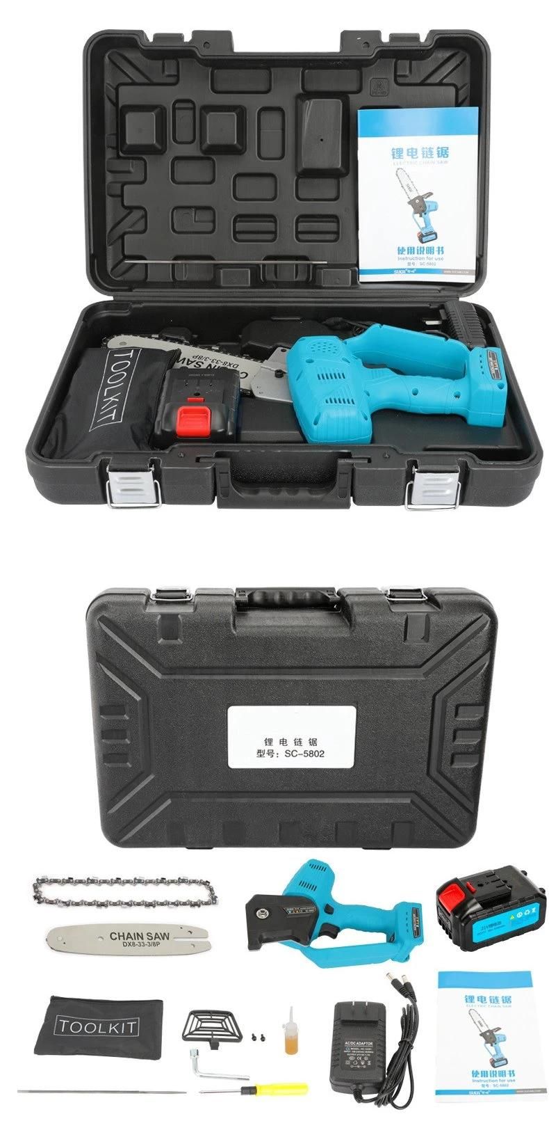 Compatible for 18V Makita Battery Cordless Electric Chainsaw Brushless Landscape Carpenter Chainsaw Replacement Makita Battery