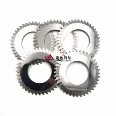 Cemented Carbide Circular Saw Blade/Carbide V Cut with Difference Angles