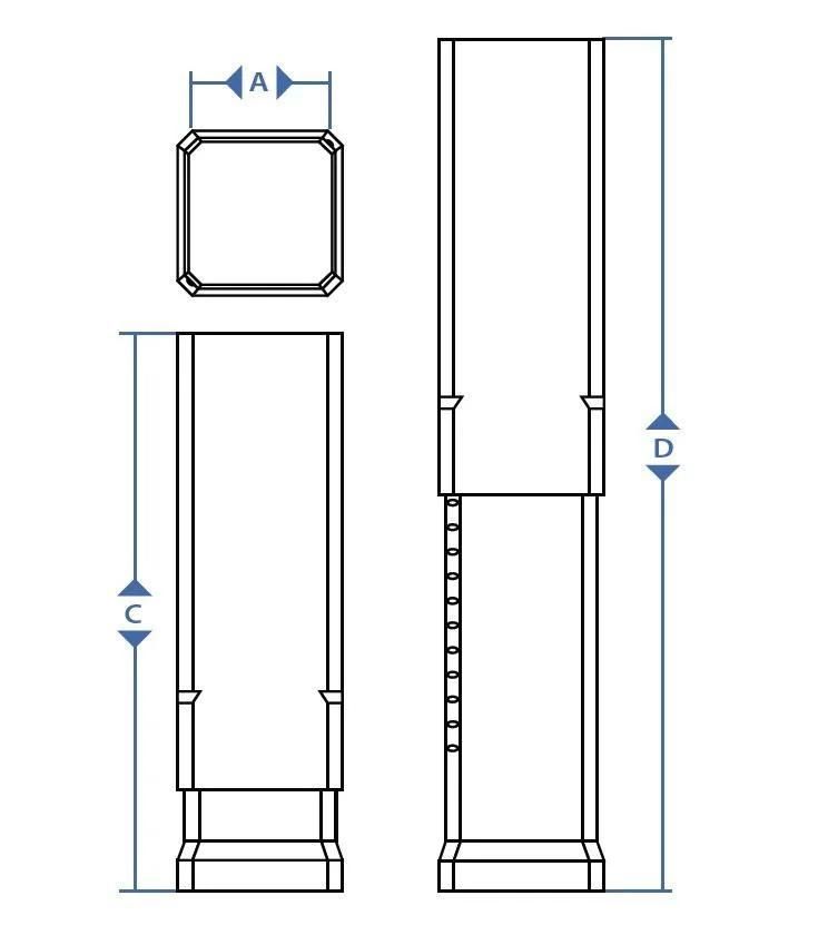 Fastener Drills Plastic Telescopic Plastic Packaging Box