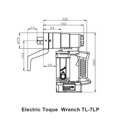 Square Drive 350-700n. M Electric Torque Wrench