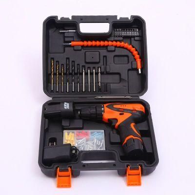 Li-ion Power Cordless Screw Drivers Rechargeable Electric Hand Drill with Bits Mini Electric Screwdriver Kit