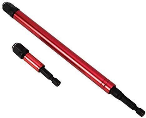 Quick-Release Self-Locking Rod Extension Rod 2-Piece Suitable for Electric Drill Brush