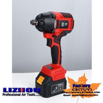 LIZHOU Hot LZ-6251 Li-ion Brushless Wrench Hand Tools Hardware Tool Hammer Impact Wrench Impact Tool 1/2&quot; Wrench