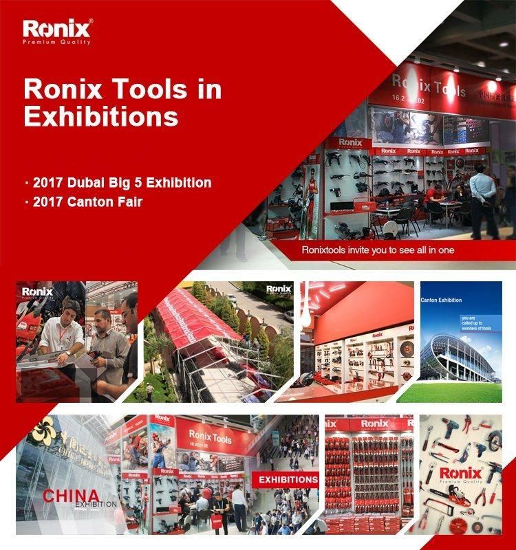 Ronix 8906K New 89 Series Cordless Tools Combo Kit 20V Wrench Drill Brushless Impact Driver Kit