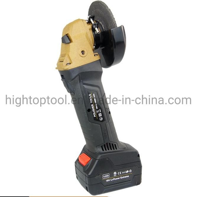 Charging Chargeable Cordless Metal Stainless Steel Angle Grinder Polisher
