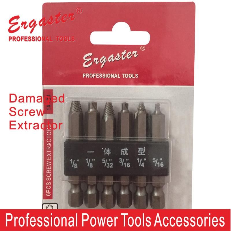 Damaged Screw Extractor Kit and Stripped Screw Extractor Set