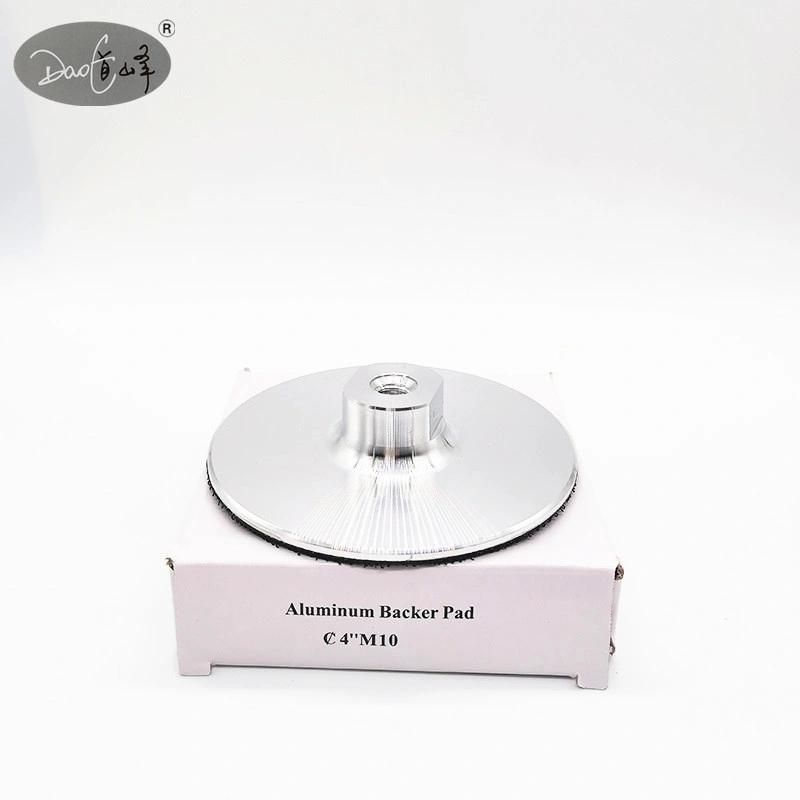 Daofeng 4inch 100mm Backing Pad of Aluminum Body Thin