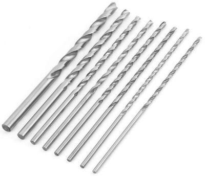 8PCS Extra Long HSS Drill Bit
