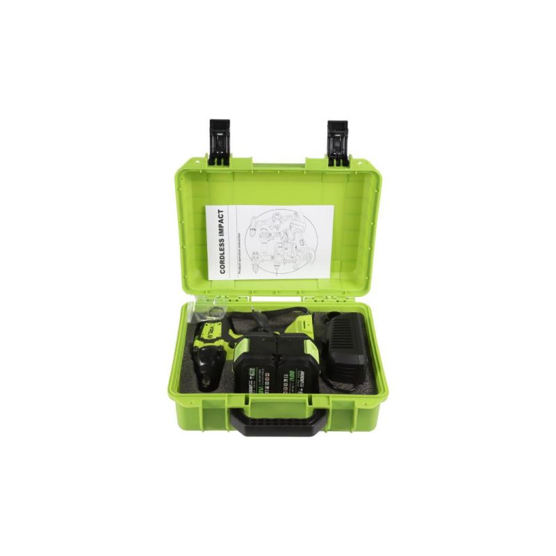 Industry Power Screwdriver Torque Brushless Li Ion Battery Charging Electric Cordless Impact Wrench