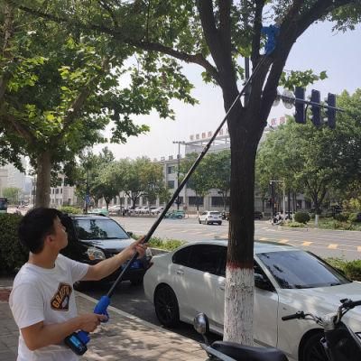 Lithium Battery Long Reach Garden Tools Electric Pole Chain Saw Telescopic for Tree Branches High Pole Saw