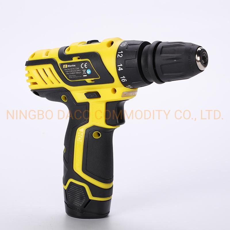 Power Tools 12V Li-ion Cordless Drill Quick Release Chuck Tool Power Tool