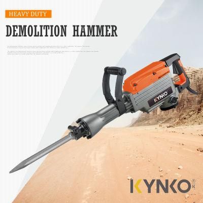 Kynko Factory 28mm 1500W 1400bpm 17kg Electric Rotary Demolition Hammer Breaker