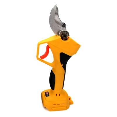 35mm Electric Cordless Pruner Scissors Rechargeable Secateurs Electrique Electric Vineyard Pruning Shears