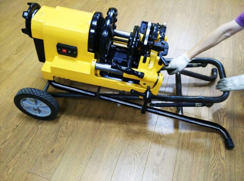 High Efficient Powerful Die Head 1/2"-4" Pipe Threader Machine
