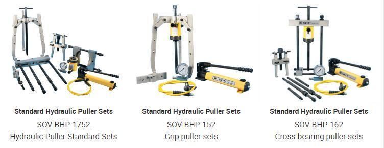 Two Jaws or Three Jaws Hydraulic Puller Set