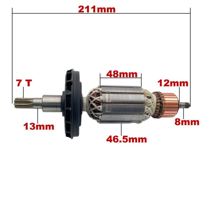 AC220V-240V Armature Rotor Anchor Replacement for Bosch Rotary Hammer