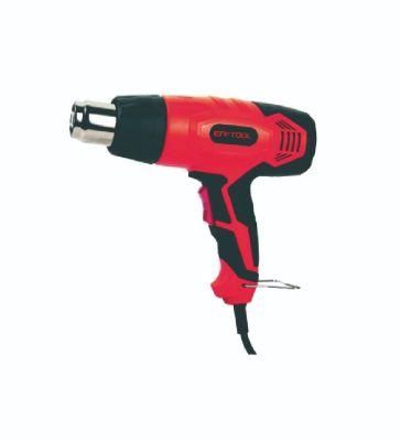 Efftool New China Professional Power Tool High Quality 1600W/2000W 300/500L/Min Air Flow 380/500 Air Temperature Hot Air Gun