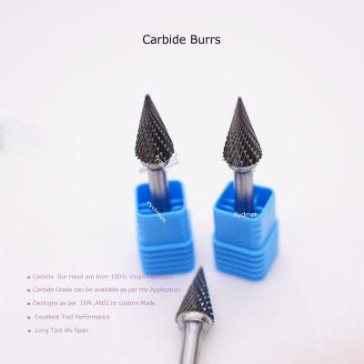 3tungsten Carbide Rotary Burrs (Carbide Rotary Files)