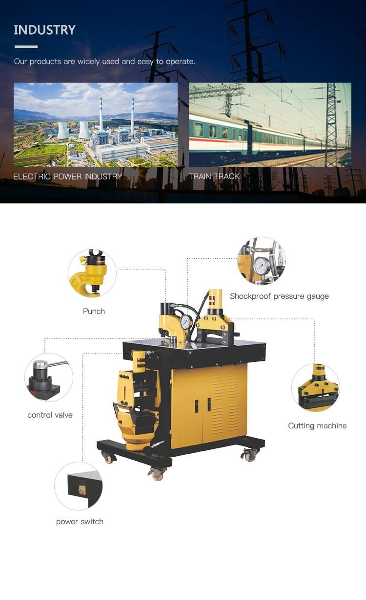 Multi Functions 4 in 1 Bus Bar Processor Machine (VHB-401)