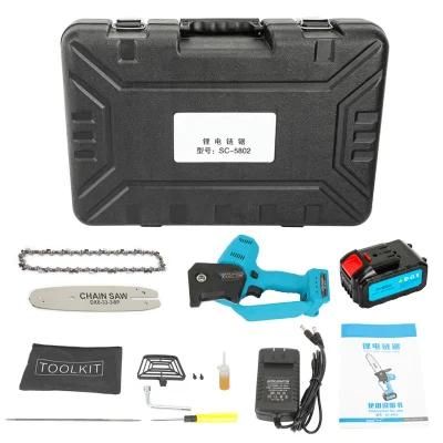 Compatible for 18V Makita Battery Cordless Electric Chainsaw Brushless Landscape Carpenter Chainsaw Replacement Makita Battery