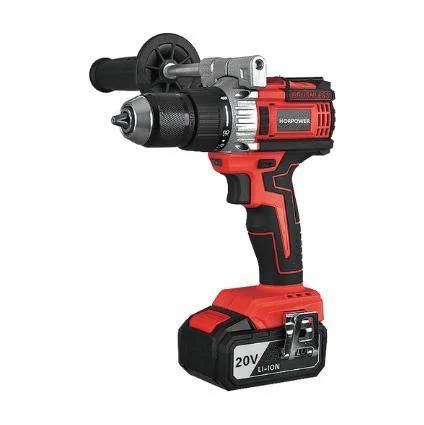 20V High Quality Factory Direct Hot Sale 55nm Double Speed Electric Brushless Cordless Impact Drill