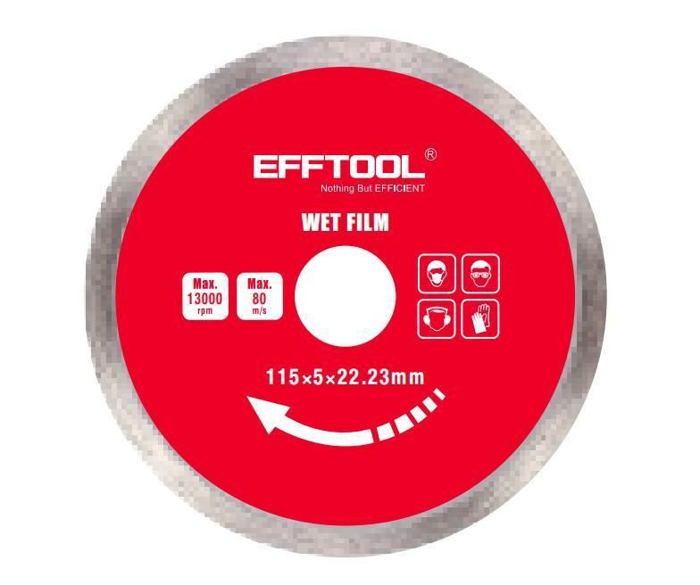 Efftool Professional Parts Diamond Saw Blade Wet Film