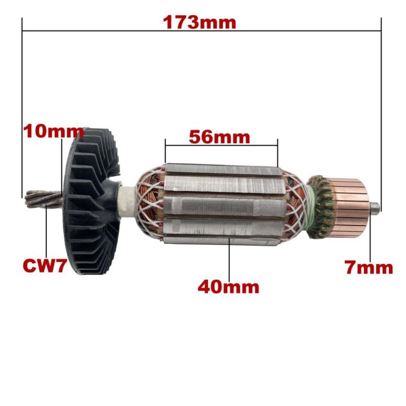 AC220V-240V Armature Rotor Anchor Replacement for Bosch Circular Hand Saw