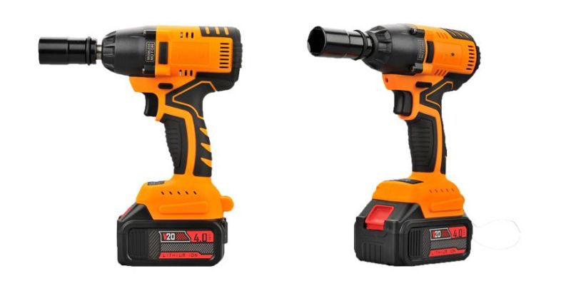 Professional 1000n. M Torque Cordless Wrench Impact Screwdriver with Ma Kita, Dewalt Platform Battery