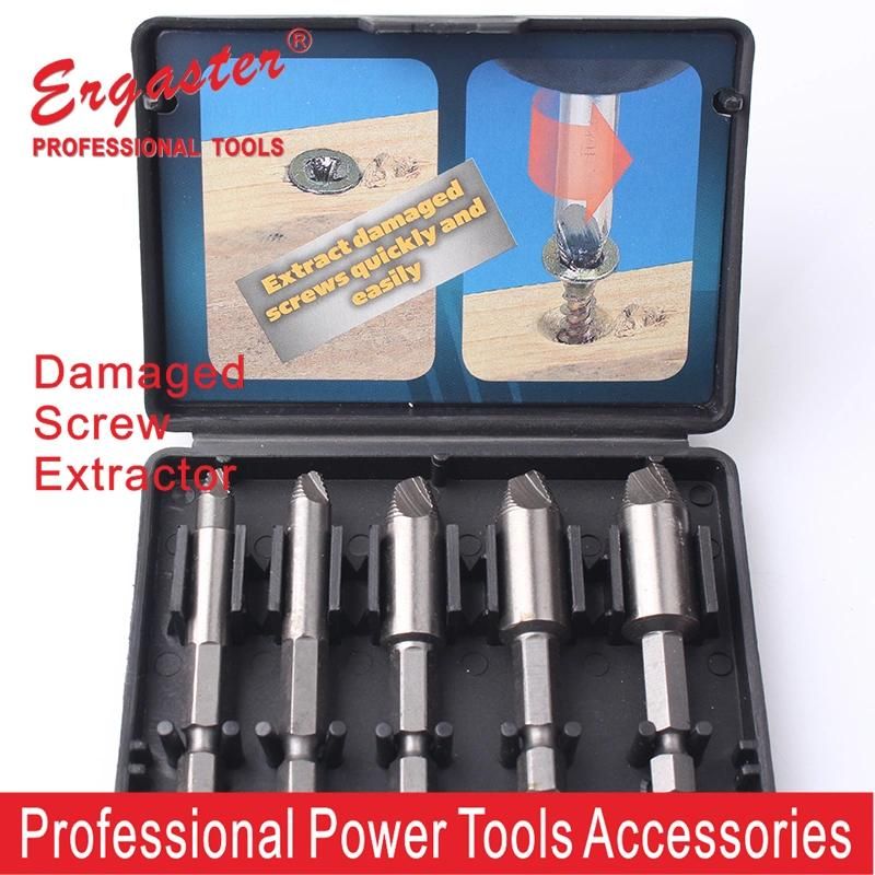 Hex Head Multi-Spline Easy out Bolt Extractor Set