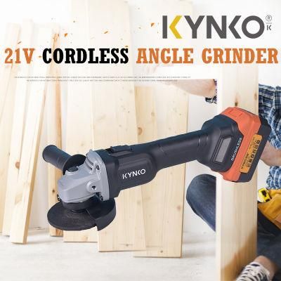 Kynko 21V Brushless Angle Grinder, Cordless Angle Grinder
