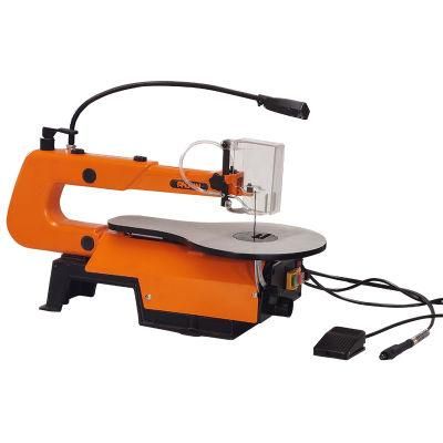 Variable Speed 120V 16 Inch Scroll Saw Machine with Foot Switch and LED Light