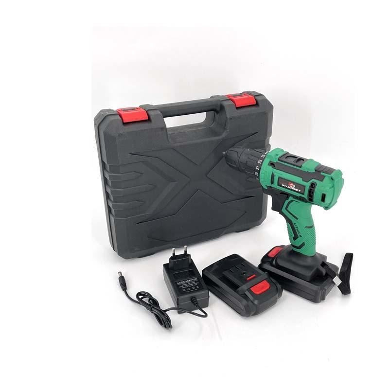 21V Cordless Power Tool with Li-ion Battery Impact Drill