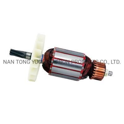 AC 220V Motor Rotor Armature Part for Gws 6-100 Angle Grinder