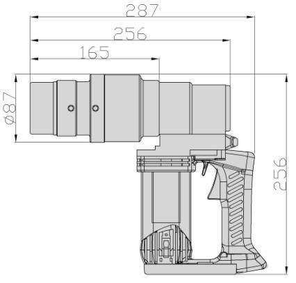 8.8s M30 10.9s M27 Tcb Gun Electric Shear Wrench S-30lp