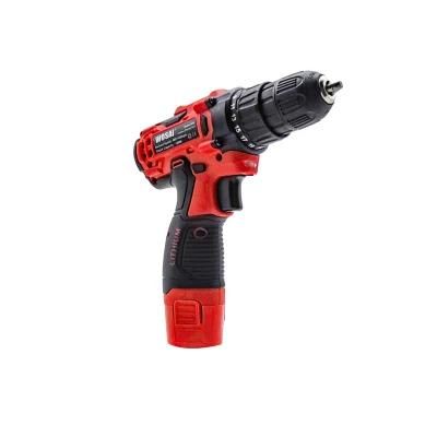 Li-ion 12V Wosai Electric Screw Driver Cordless Drills Impact Drill with Tools Accessories