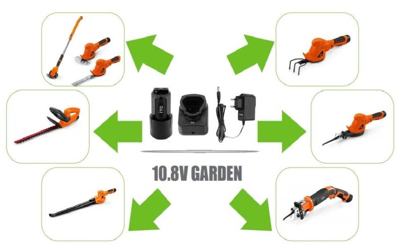 10.8V/12V Powerful Lithium Battery Cordless Garden Saw