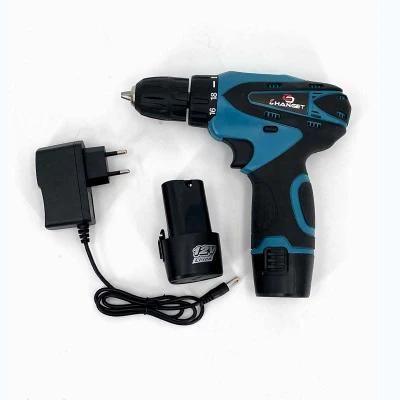 Cg-2013 Double Speed 12V 16.8V 21V Li-on Lithium Battery Professional Manufacturer Hand Rechargeable Double Speed Cordless Drill