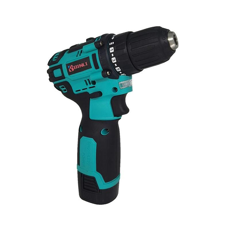 New Arrive 18V Max Lithium Electric Cordless Drill Brushless Motor
