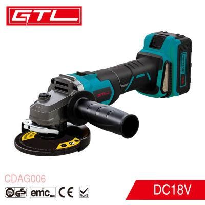 115mm Brushless Motor Industrial Grade18V Lithium Cordless Angle Grinder (CDAG006)