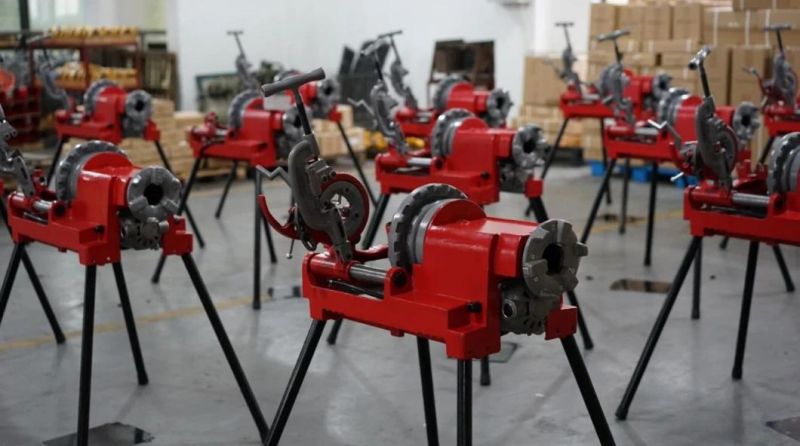 1/2"-2" Threading Machine with Ridgid 815A Die Head and Dies