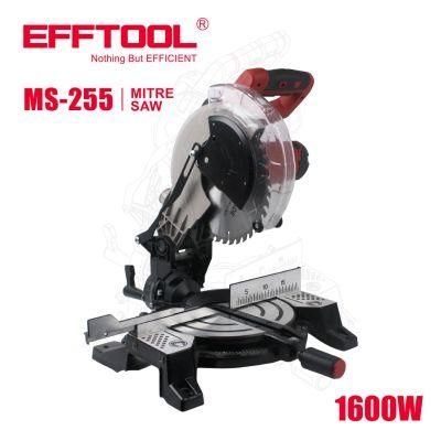 Efftool Hot Sale Mitre Saw for Wood Compound Machine Mitre Saw Ms-255