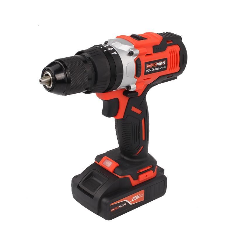 20V Hammer Drill Impact Drill Electric Drill Cordless Power Drill