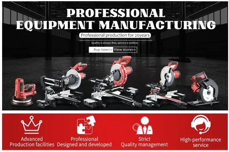 Professional 2000W Corded Sliding Miter Saw with 255mm Blade Industrial Durable 4500rpm 220~240V OEM, ODM GS, CE