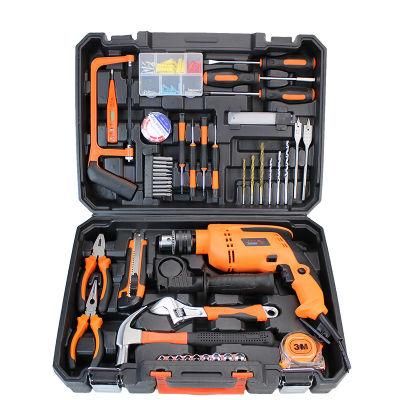 Wholesale Auto Car Repair Hardware Hand Tools Kit Household Screwdriver Plier Hammer Toolbox Set Case